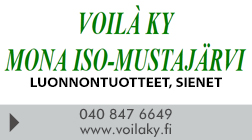 Voilá Ky Mona Iso-Mustajärvi logo